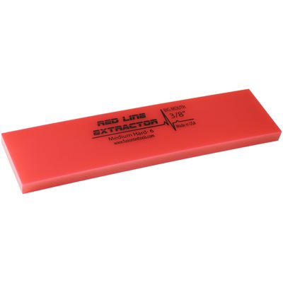 FUSION - 8" REDLINE 3 / 8" THICK "NO BEVEL" SQUEEGEE
