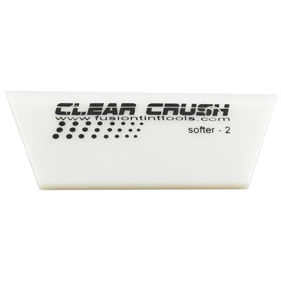 FUSION - 5" CLEAR CRUSH CROPPED SQUEEGEE BLADE