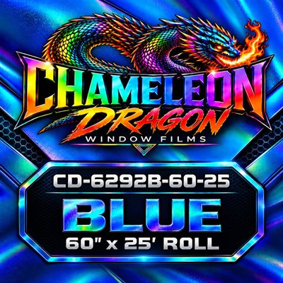 BLUE 62% CHAMELEON 60"X25'' ROLL - 92% IR