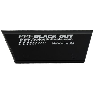 FUSION - 5" PPF BLACK OUT CROPPED SQUEEGEE BLADE
