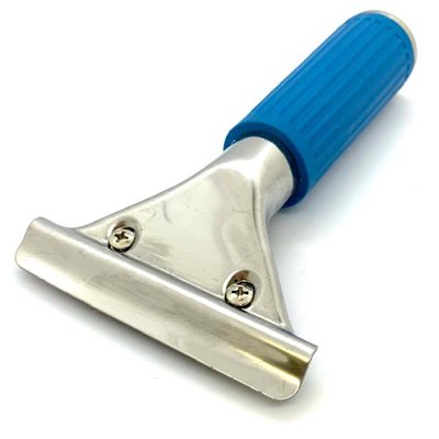 METAL SQUEEGEE HANDLE WITH STAINLESS STEEL SPRING